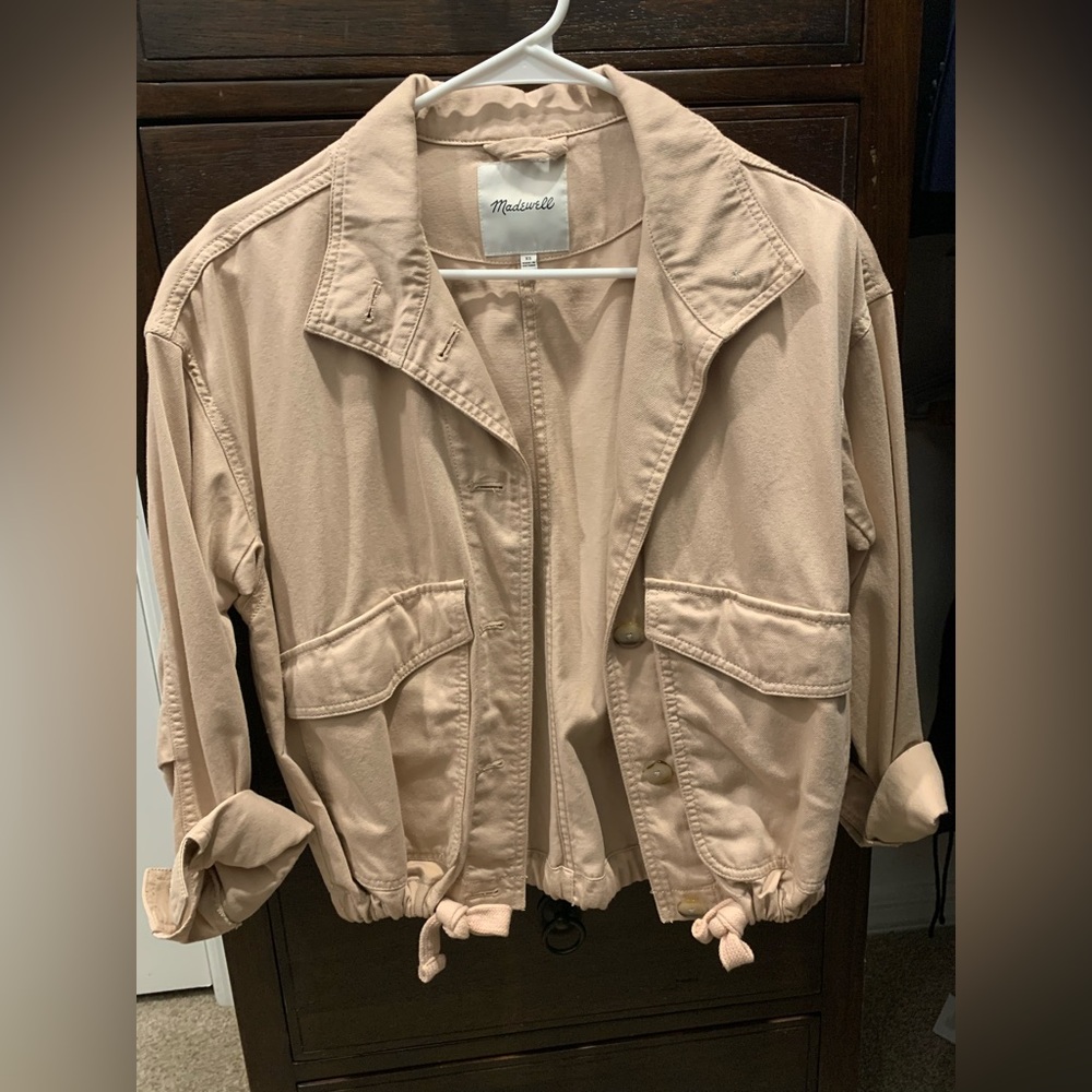 Madewell size X-small pink jacket.
